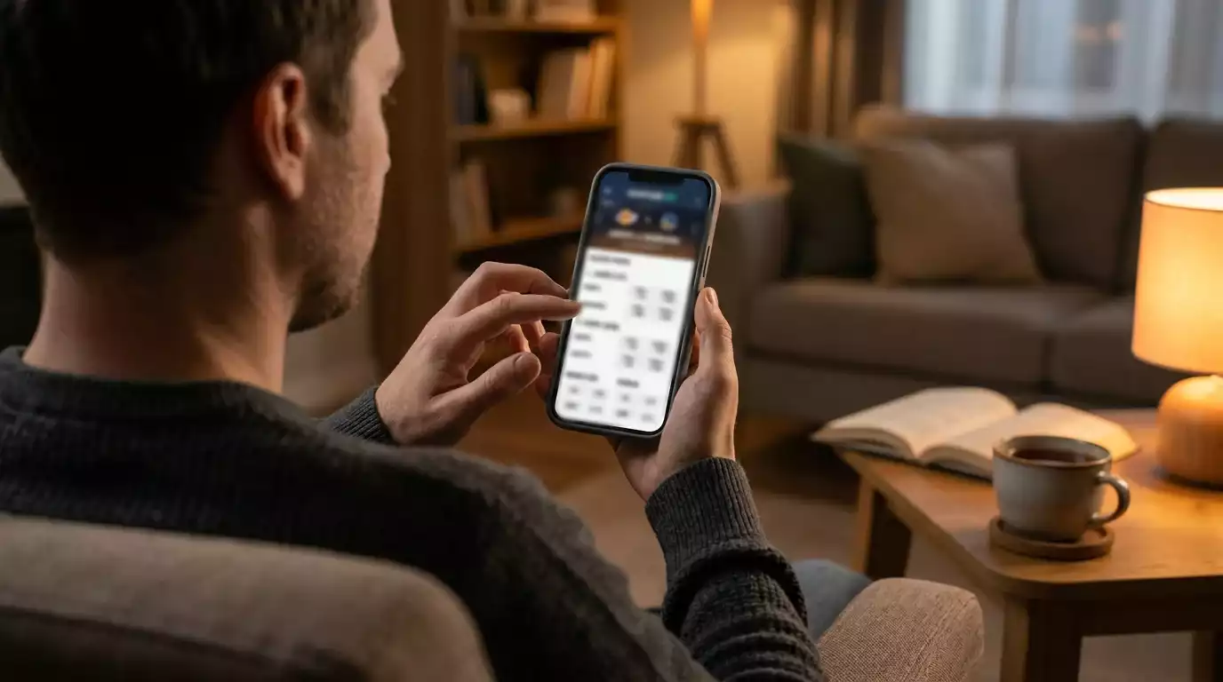 NBA player prop betting lines displayed on a UK sportsbook mobile screen